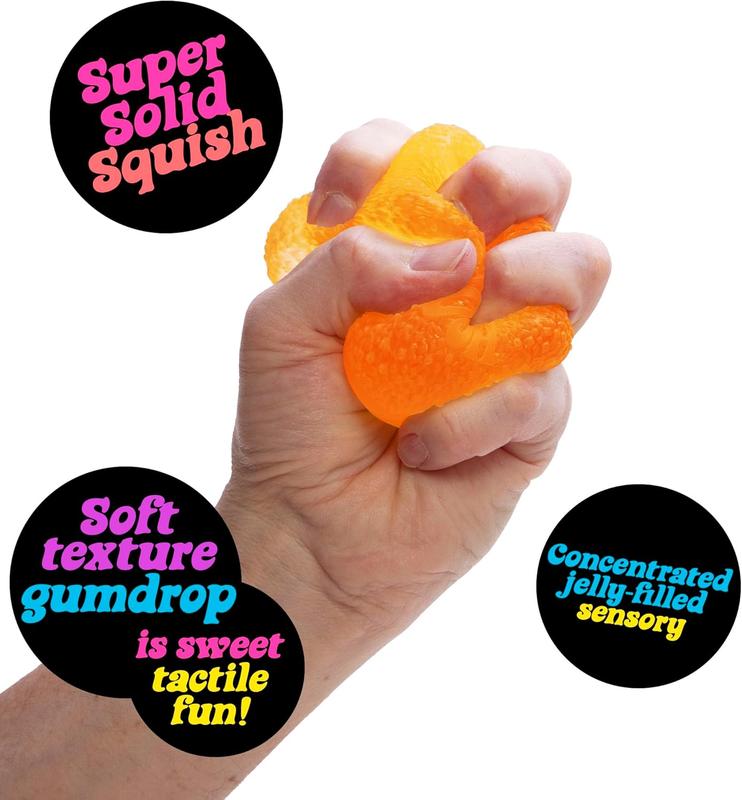 Schylling NeeDoh Gumdrop - Textured Sensory Toy with Super Solid Squish - 2.5