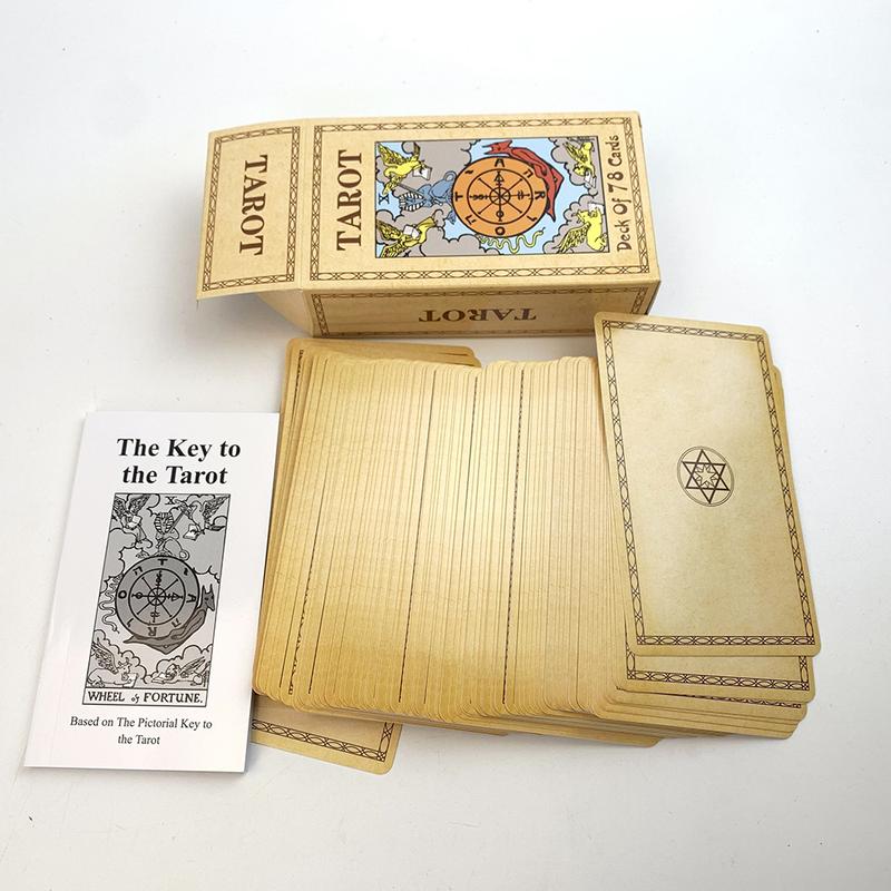 The Original Tarot Cards Deck with Guide Book for Beginners, Improved Alternative to Rider Waite Tarot Deck