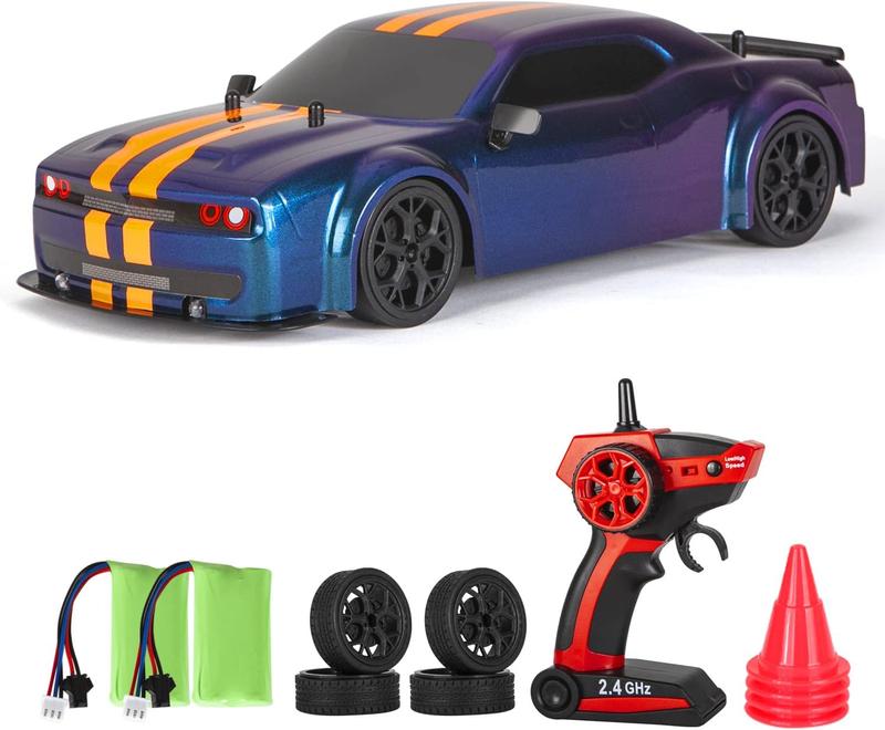 RC Drift Car, 1:14 Remote Control Car 4WD Drift RC Cars Vehicle 28km h High Speed Racing RC Drifting Car Gifts Toy for Boys Kids