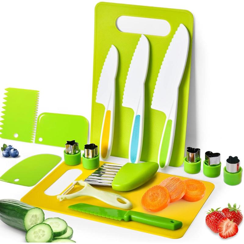 Kitchenware set gift for boys and girls, kitchenware set for kids for real cooking