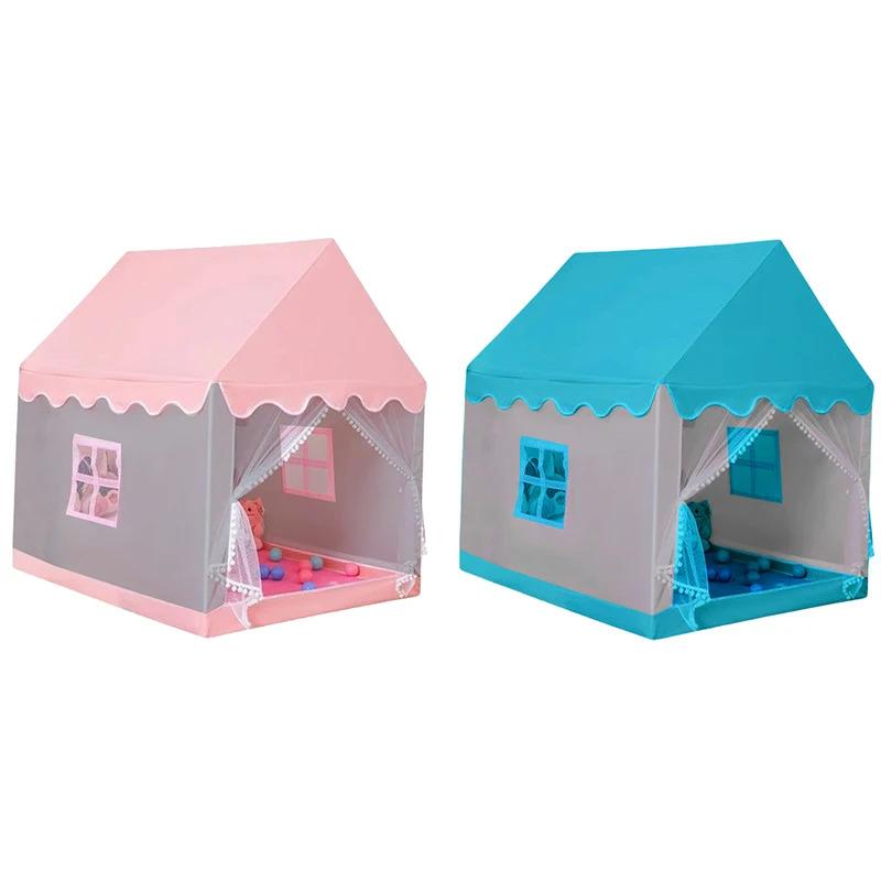 Kids Tent Playhouse Tent Kids Play Tent for Boys Girls with Windows Play House for Indoor Outdoor Game Party Birthday Gifts