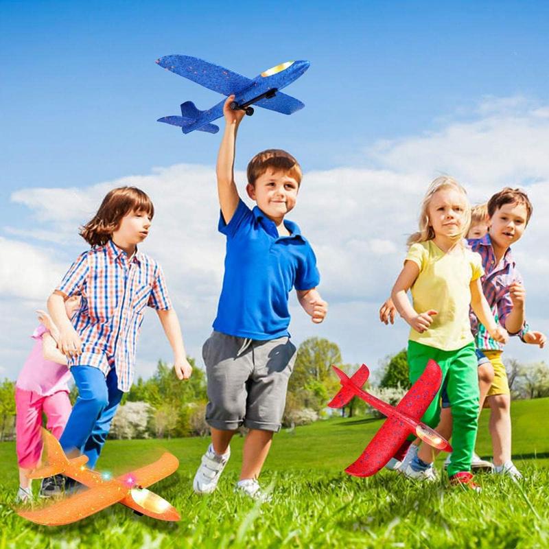 3 Pack Airplane Launcher Toy, 12.6