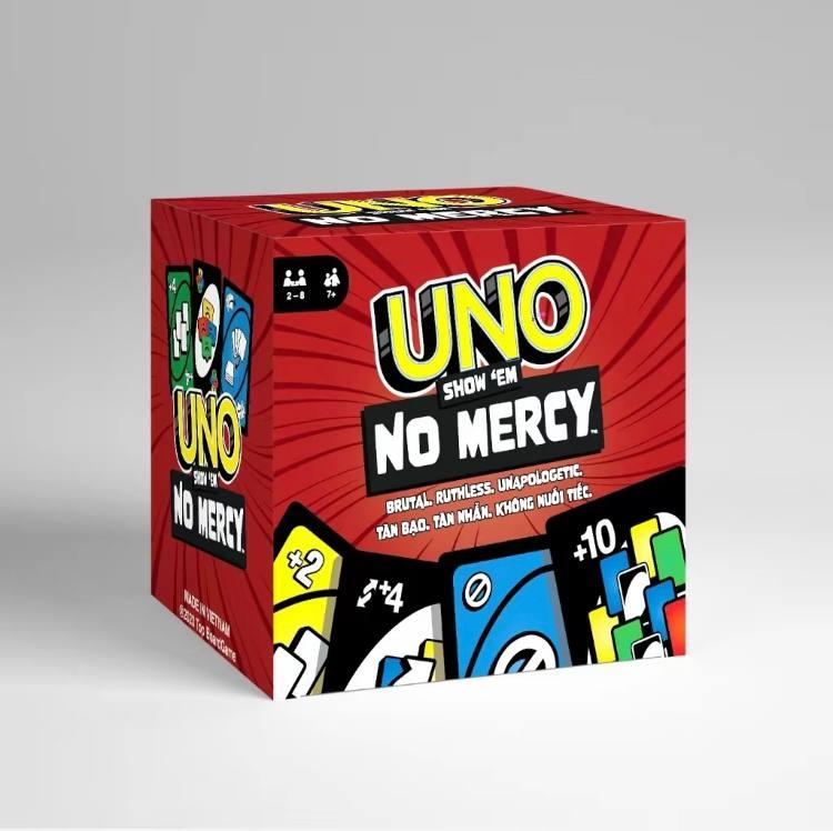 UNO No Mercy Plus 192 Card Game, Upgrade for Childrent and Adults, Hight Quality Hard Card,  Top Card Game in 2024