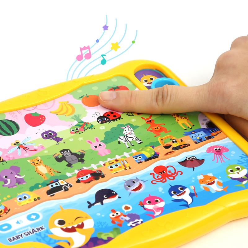 Baby Shark First Sing & Learn Pad Toys, Interactive Learning Toys For Toddlers 1-3