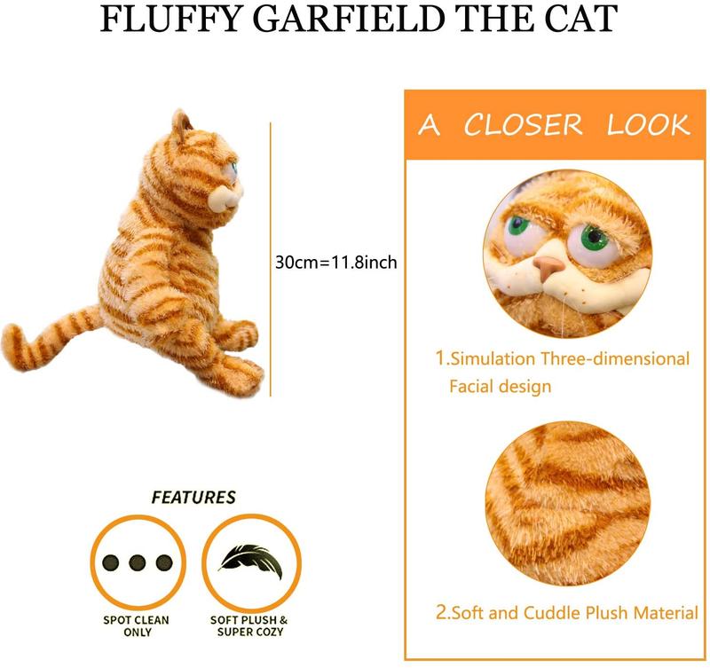 garfield plush Cute Plush Toys - Animated plushies Doll Gift Toy Plush Christmas Birthday Gift