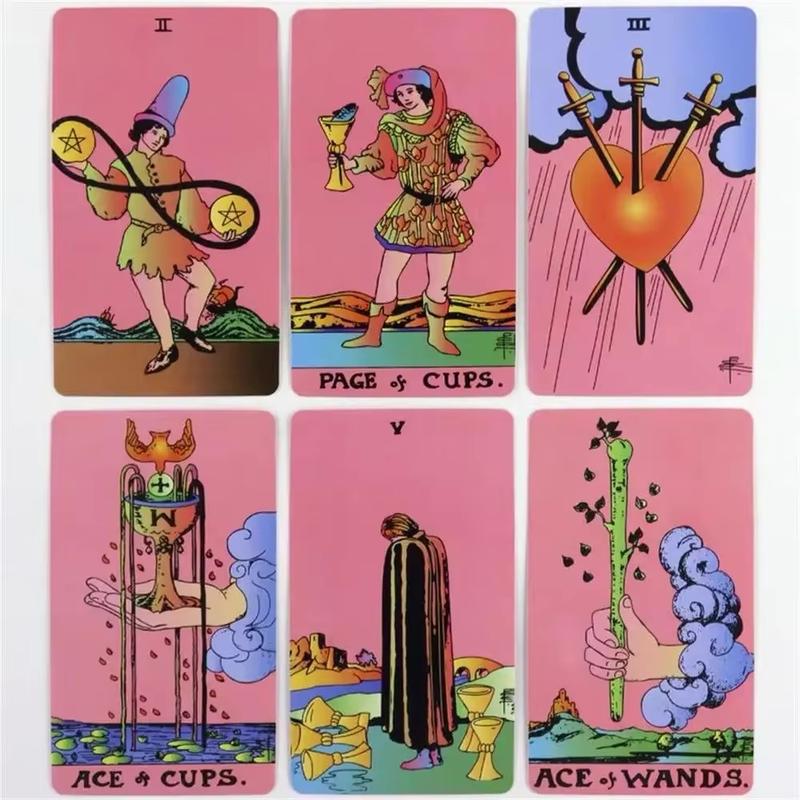 Pink A.E. Classic Pocket Tarot Card Deck tarot card oracle card