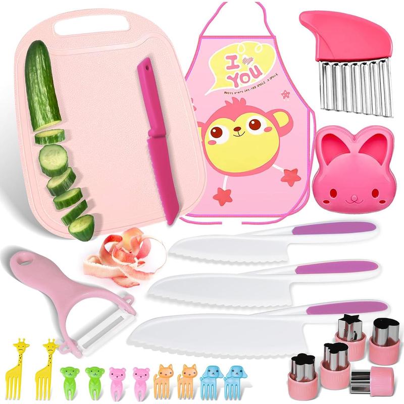 Kitchenware set gift for boys and girls, kitchenware set for kids for real cooking