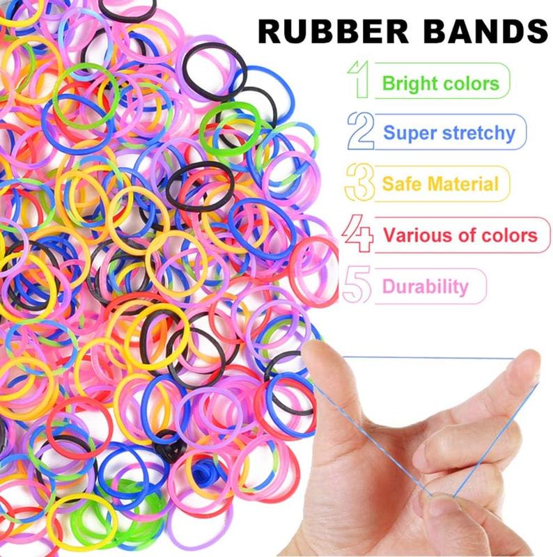 15000+ Loom Rubber Band Refill Kit in 31 Colors, Bracelet Making Kit for Kids Weaving DIY Crafting Gift,