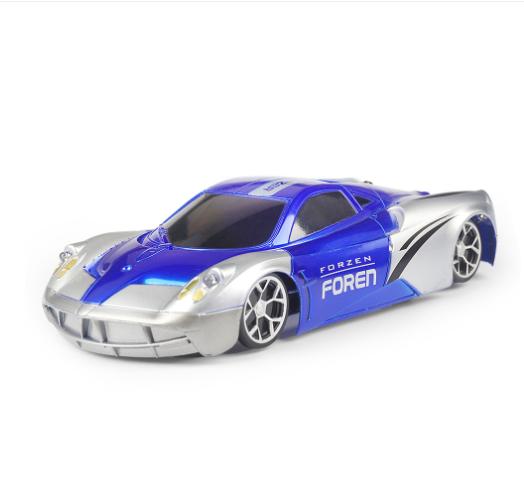 Good Quality USB Charge Remote-Controlled Wall-Climbing Car with Climbing and Floor Modes, Blue&Red