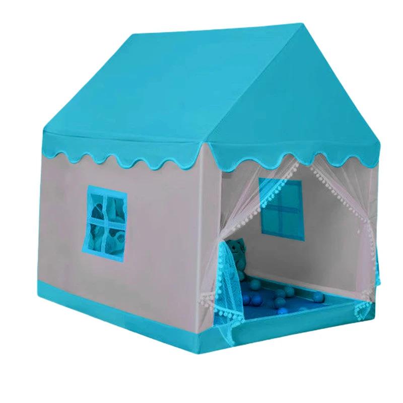 Kids Tent Playhouse Tent Kids Play Tent for Boys Girls with Windows Play House for Indoor Outdoor Game Party Birthday Gifts