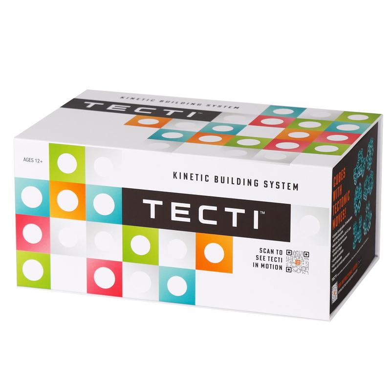 TECTI - Kinetic Building Toy - Build Over 50 Dynamic & Incredible Structures!