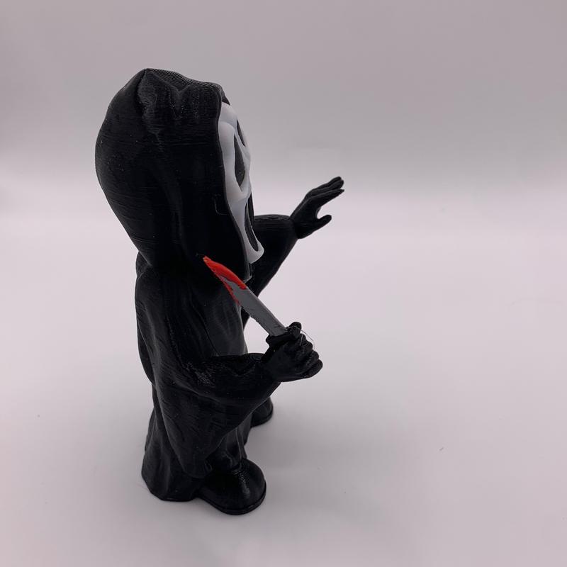 Scream 3D Printed Figurine - Classic Action Movie Toy Figure