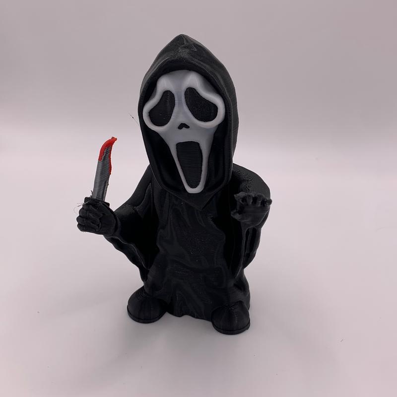 Scream 3D Printed Figurine - Classic Action Movie Toy Figure