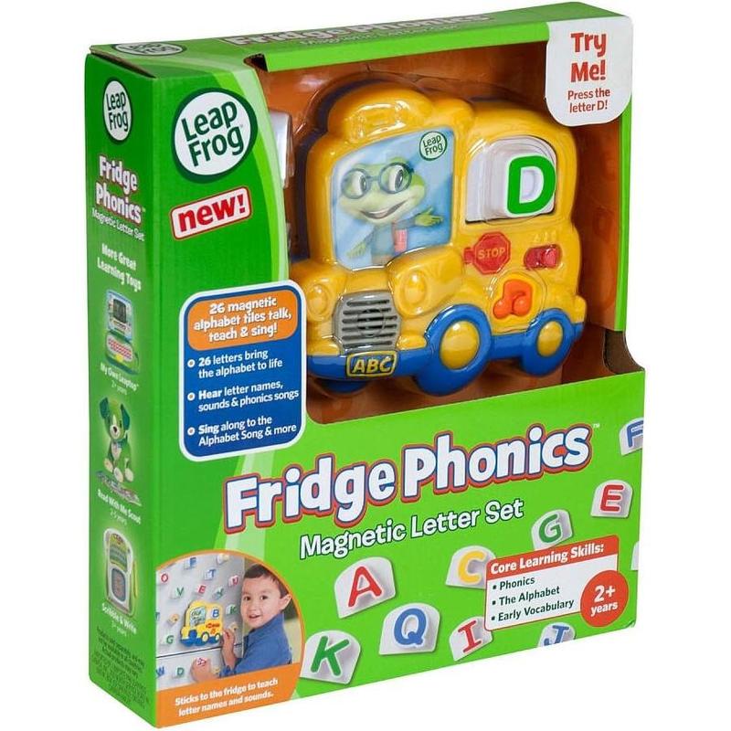 LeapFrog Fridge Phonics Magnetic Letter Set, Yellow