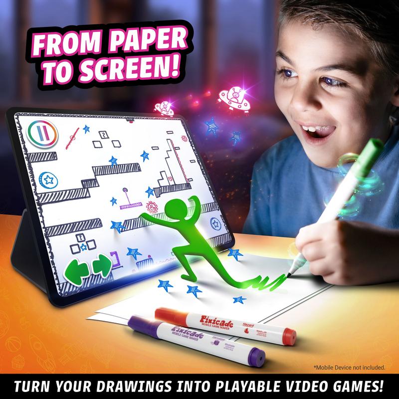 Draw Your Own Games! - Pixicade!