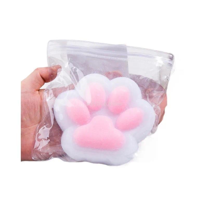 Squeeze toy cat paw decompression gift