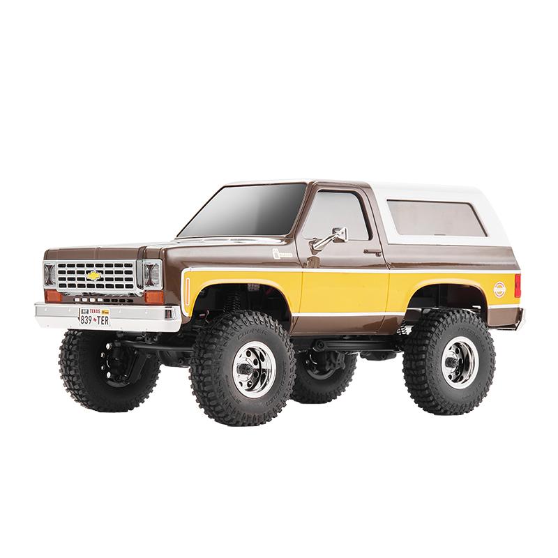 FMS 1 24 RC Crawler  Chevy K5 Blazer RC Car FCX24 RTR RC Pickup Truck SUV 4WD 2.4GHz 3CH Hobby RC Model 8km h Mini Car Off-Road Remote Control Car