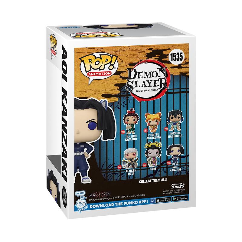 Funko Pop! Animation: Demon Slayer - Aoi Kanzaki with Chase (Styles May Vary)