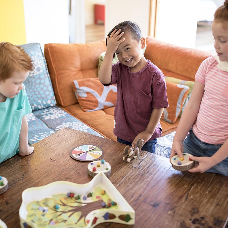 Educational Insights The Sneaky, Snacky Squirrel Game, 4 players, for Preschoolers & Toddlers, Gift for Toddlers Ages 3+