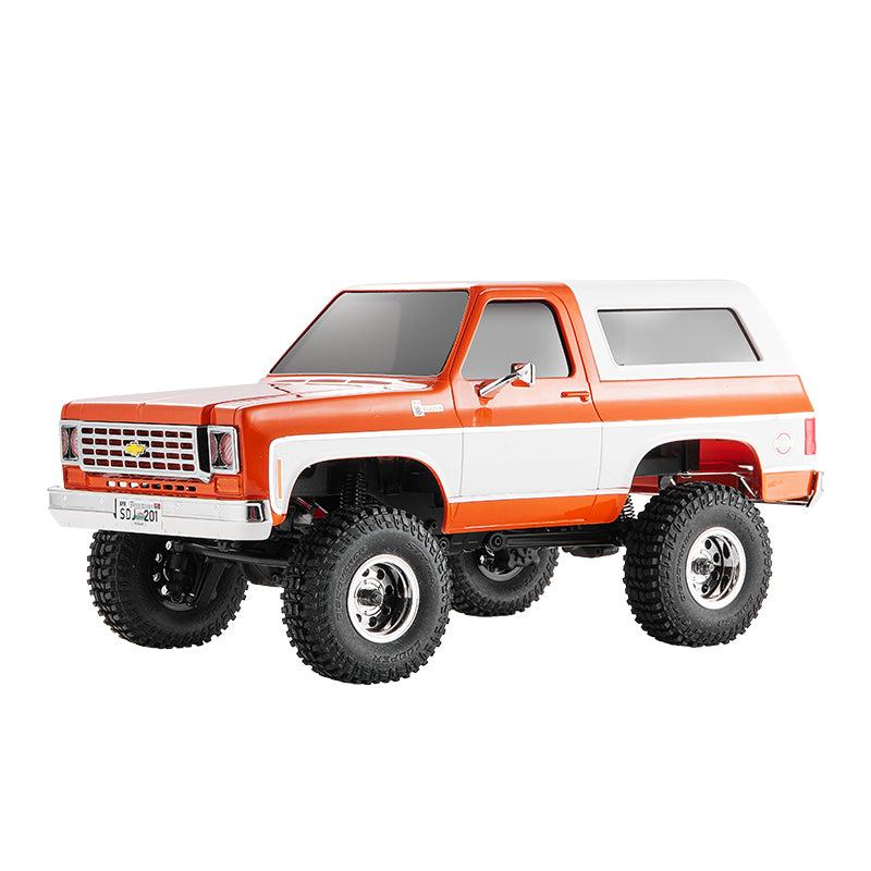 FMS 1 24 RC Crawler  Chevy K5 Blazer RC Car FCX24 RTR RC Pickup Truck SUV 4WD 2.4GHz 3CH Hobby RC Model 8km h Mini Car Off-Road Remote Control Car