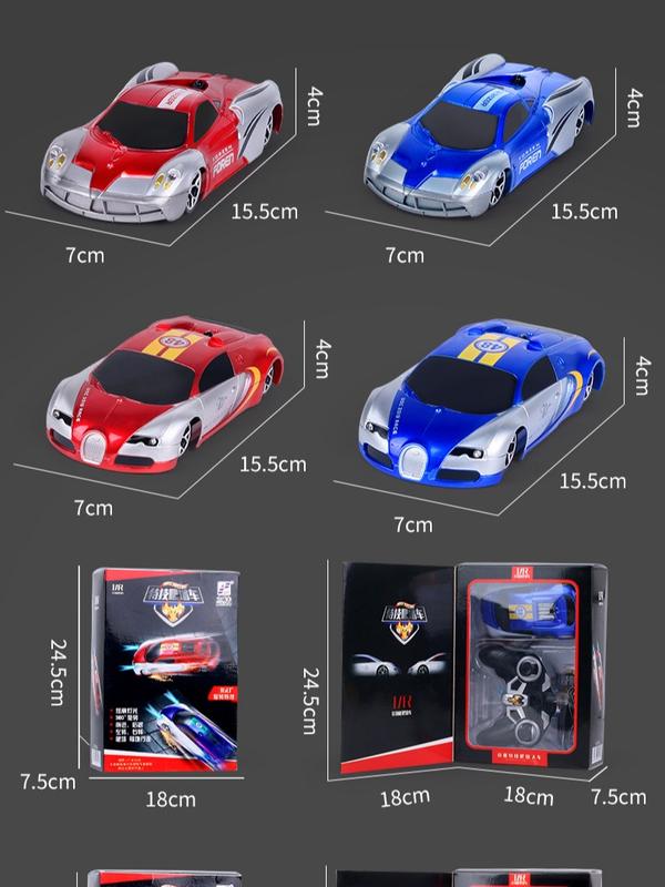 Good Quality USB Charge Remote-Controlled Wall-Climbing Car with Climbing and Floor Modes, Blue&Red