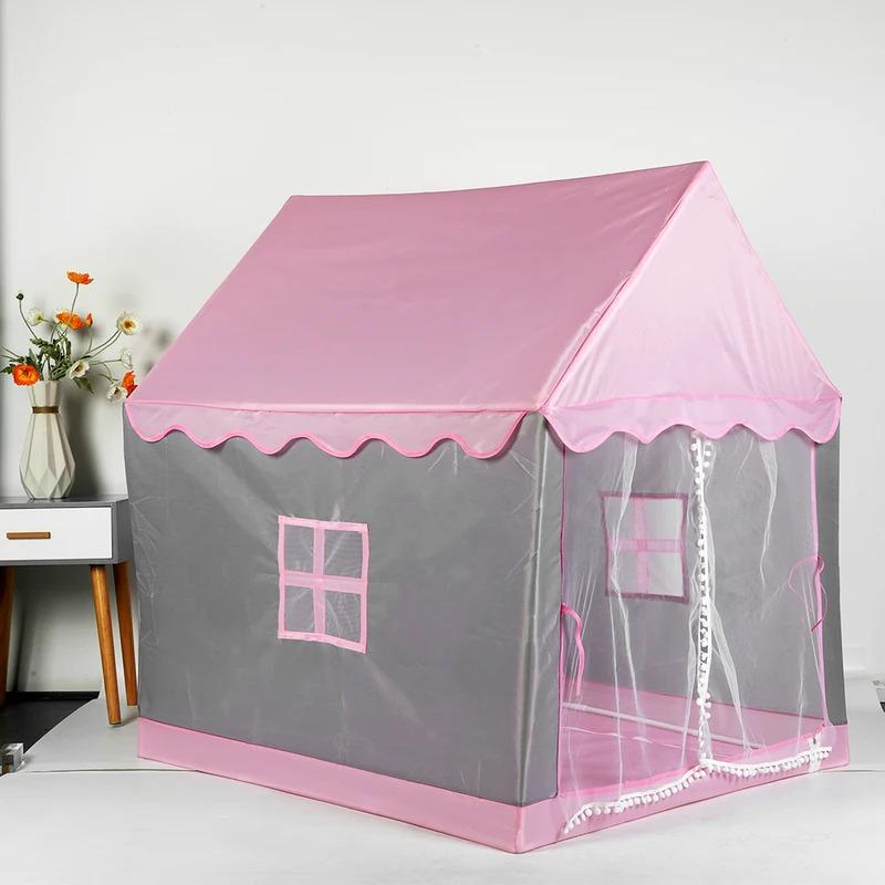 Kids Tent Playhouse Tent Kids Play Tent for Boys Girls with Windows Play House for Indoor Outdoor Game Party Birthday Gifts