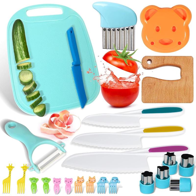 Kitchenware set gift for boys and girls, kitchenware set for kids for real cooking