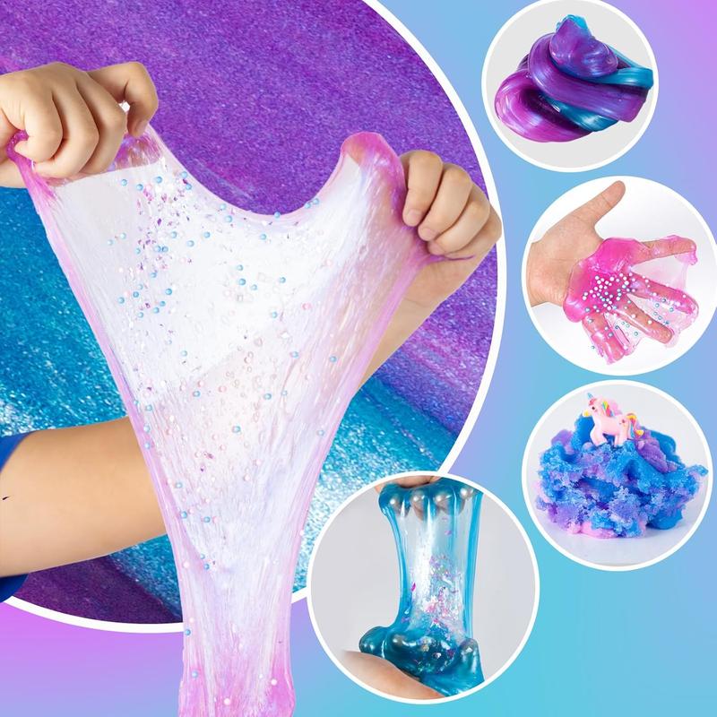 Christmas Gift for Kids - All in One Slime Kit with Party Favor Gifts and Stress Relief Toy