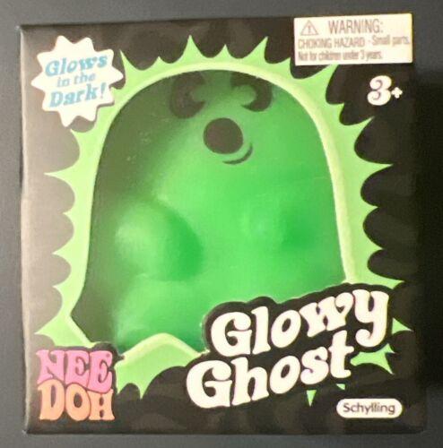 Schylling NeeDoh Glowy Ghost - Halloween Squeeze Toy - 3