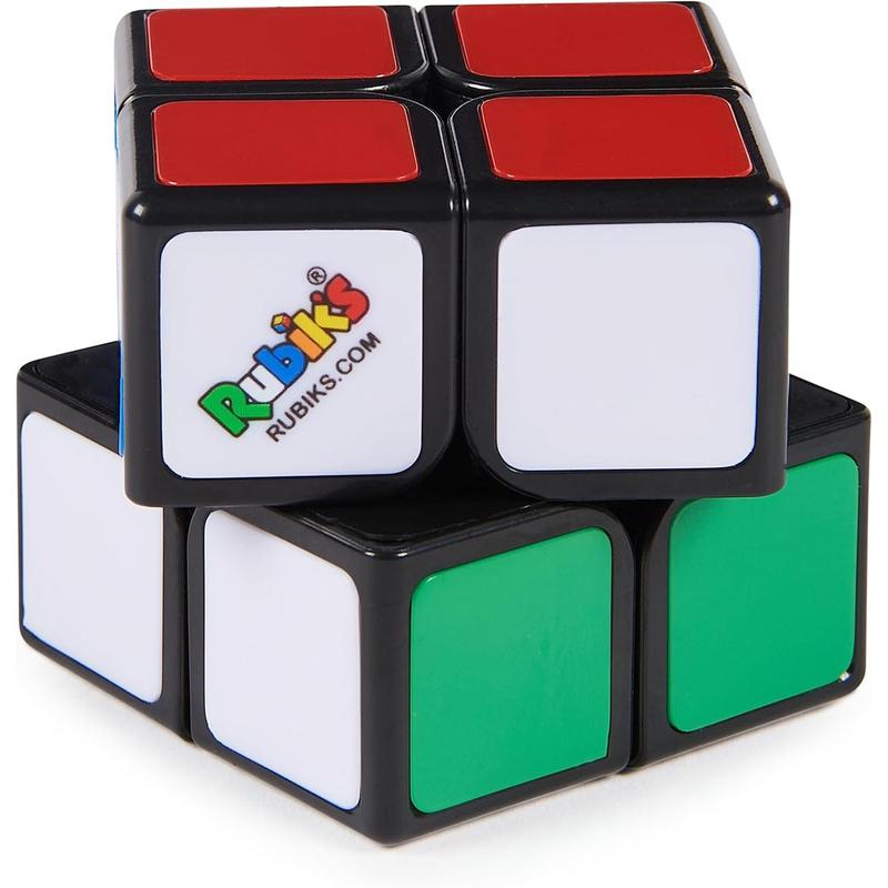 Rubik’s, Tiled Trio Bundle 2x2 Mini 3x3 Cube 4x4 Master 3D Puzzle Game Stress Relief Fidget Toy Travel Gift Set, for Adults & Kids Ages 8 and up