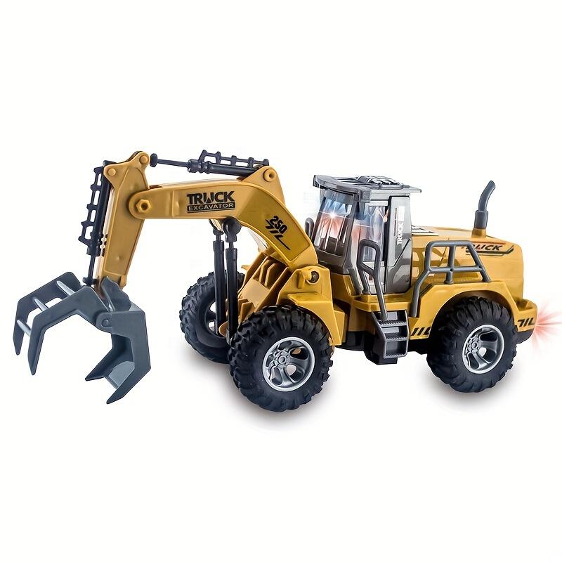 RC Truck Loader Construction Toys for Kids, RC Excavator, with Controller for Kids Boys 3+