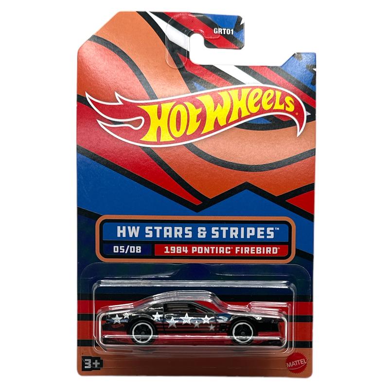 Hot Wheels Stars & Stripes 2022 Collection Diecast Models - 8 Classic & Modern Cars