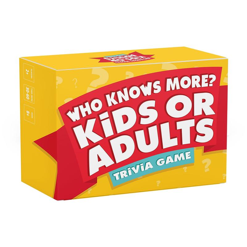 Who Knows More? Kids or Adults - the Ultimate Trivia Game for Kids, Teens and Adults