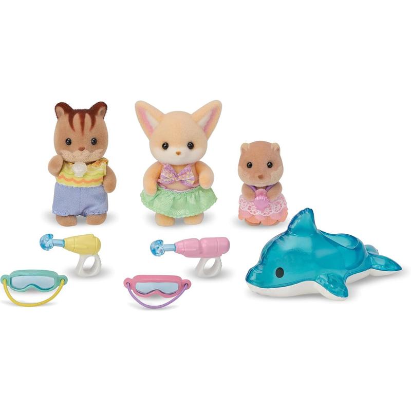 Calico Critters Nursery Friends - Rainy Day Duo