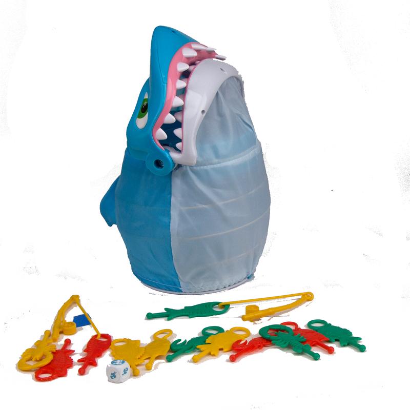 Pressman Toys Shark Bite Kids & Family Game, Fun, Fast-Paced Ocean Adventure for Ages 4+, Exciting Shark Biting Action, Easy-to-Play Family Board Game