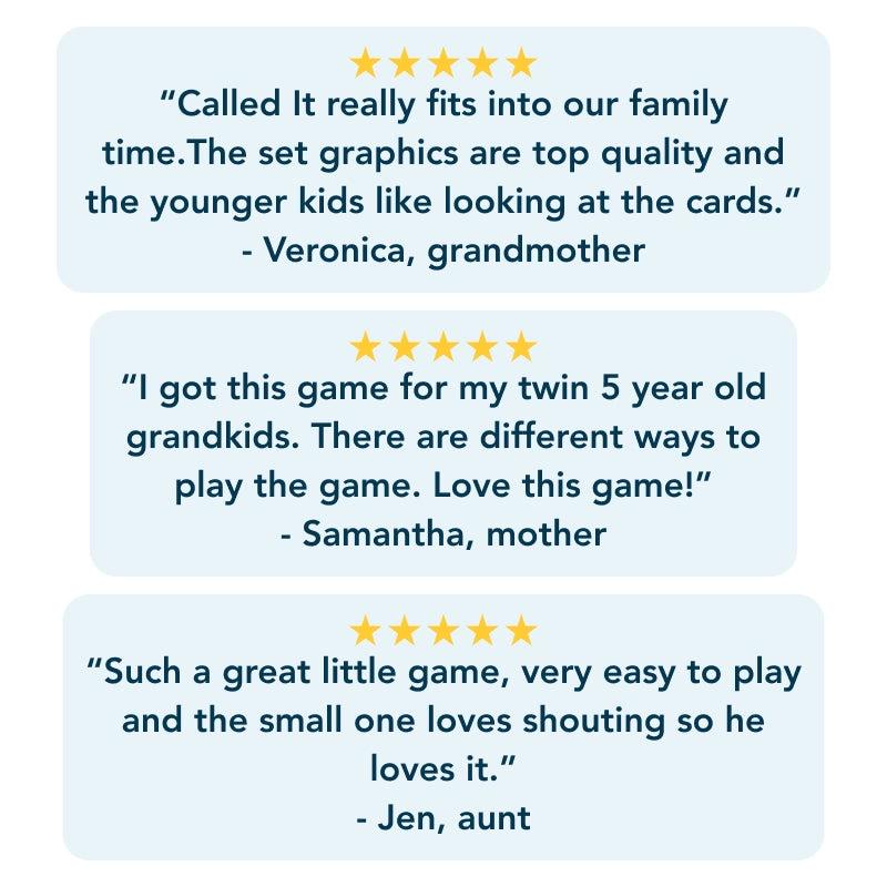 Skillmatics Called It - The Funniest & Loudest Card Game, Gifts for Kids, Family Friendly Games for Boys & Girls Ages 5 and up