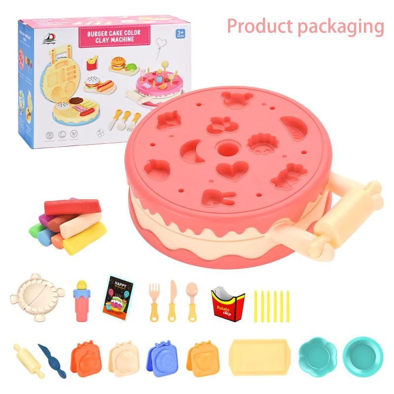 Play Dough Accessories Play Kitchen Accessories, Party Favors for Kids, Toys for Girls 4-6 Years Boys Christmas Birthday Gifts