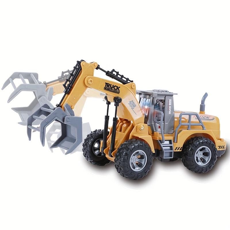 RC Truck Loader Construction Toys for Kids, RC Excavator, with Controller for Kids Boys 3+