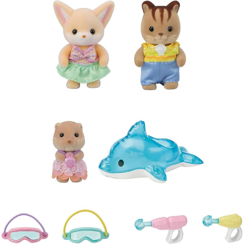 Calico Critters Nursery Friends - Rainy Day Duo