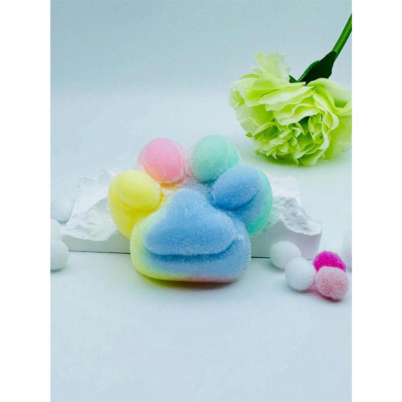 Cute Stress-Relief Plush Cat Paw: Portable Squeeze Toy, Perect for Desk & on-The-Go Stress Relief Toys