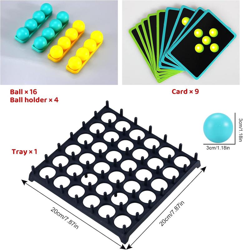 Christmas gift Bounce Ball Game: Fun Family Board Game for Kids 3+, Perfect Gift for Boys & Girls Ages 3-10