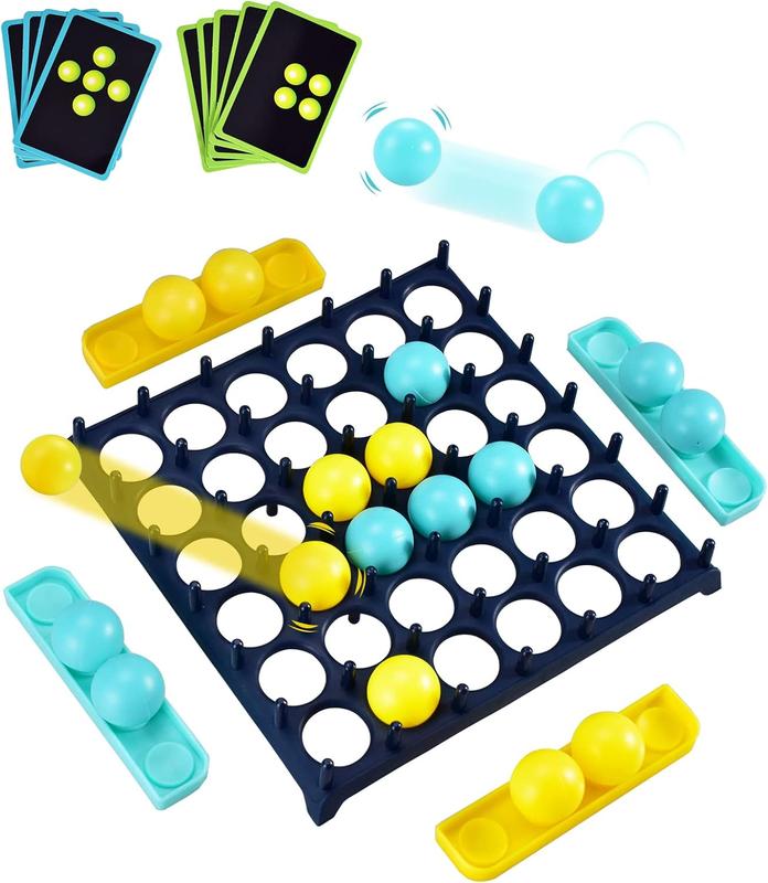 Christmas gift Bounce Ball Game: Fun Family Board Game for Kids 3+, Perfect Gift for Boys & Girls Ages 3-10