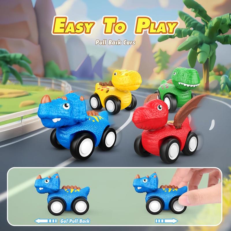 Toddler Toys 2-3, Dinosaur Play Sets for Kids 3-5 Remote Control Car for Toddlers 1-3 Toddler Car Toys with Light & Music Dinosaur Toys for Kids 2-4 for Kids 3-5