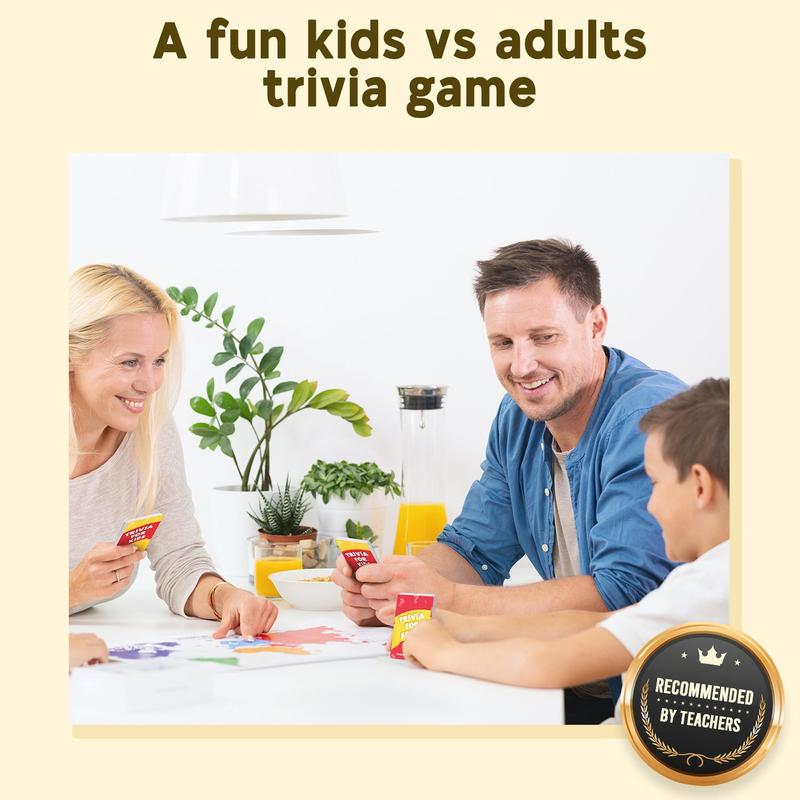 Who Knows More? Kids or Adults - the Ultimate Trivia Game for Kids, Teens and Adults