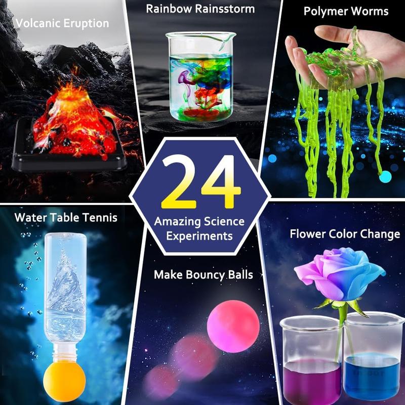 2024 Christmas Party Gift Advent Calendar - 24 Days Gemstone Science Kits & Magic Experiments