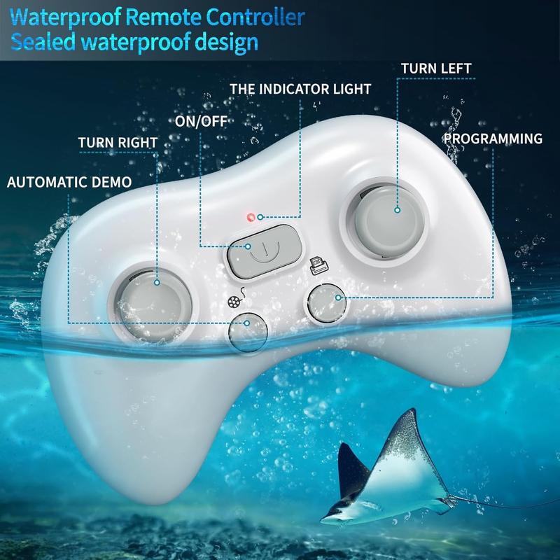 Remote Control Manta Ray Toy ，High Simulation Devil Ray for Pool Bathroom Great Gift ，Shark Toys，Exquisite gifts, Christmas gifts, birthday gifts,