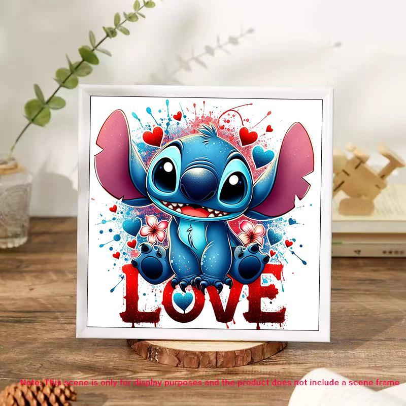 Cartoon Pattern DIY Diamond Arts Colorful Painting Kit without Frame, DIY 5D Diamond Arts Colorful Painting Kit, Wall Art Decor for Home