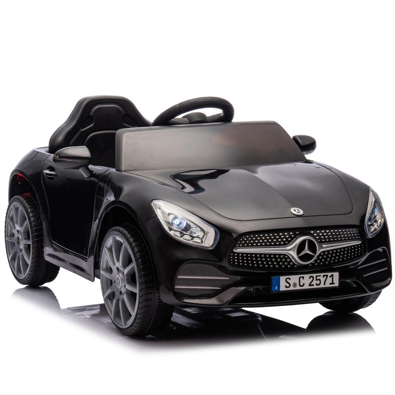 Licensed Mercedes-Benz CLS 350,12V Kids Ride On Toy Car w Parents Control,2wd,Four-wheel suspension,Music,Bluetooth,LED Light,USB,Power display,Volume adjustment,Speeds 1.24-3.11MPH for Kids Aged 2-4.