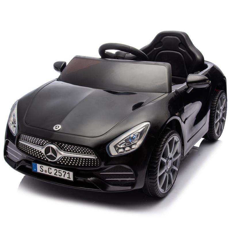 Licensed Mercedes-Benz CLS 350,12V Kids Ride On Toy Car w Parents Control,2wd,Four-wheel suspension,Music,Bluetooth,LED Light,USB,Power display,Volume adjustment,Speeds 1.24-3.11MPH for Kids Aged 2-4.