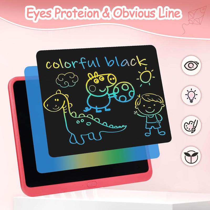 LCD Writing Tablet for , 20 Inch Rechargeable Drawing Board,  Educational Travel Toys, Christmas Birthday Gift for 3 4 5 6 7 8 9 Year Old Girls Boy